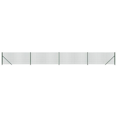 Draadgaashek met flens 1,1x10 m groen 8720845779030 2