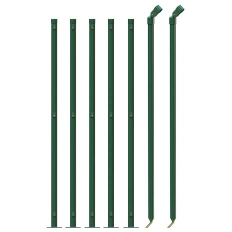 Draadgaashek met flens 1,1x10 m groen 8720845779030 3