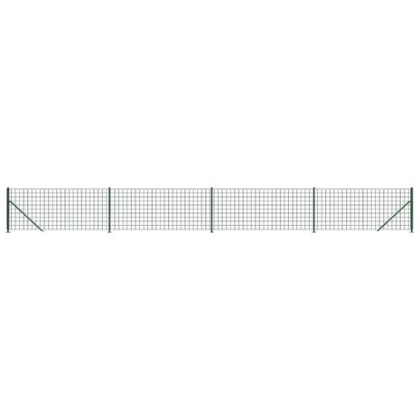 Draadgaashek met flens 1,1x10 m groen 8720845779191 2