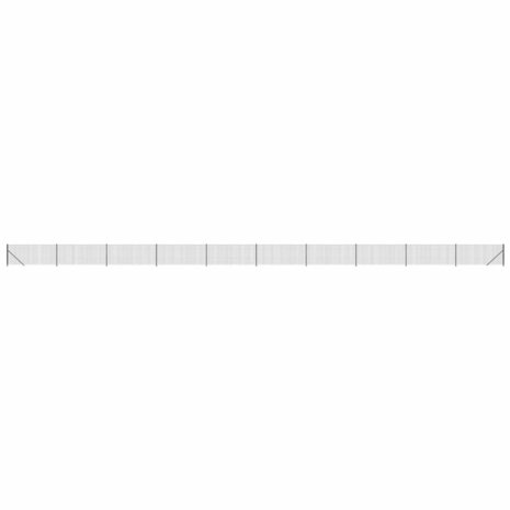 Draadgaashek met flens 0,8x25 m antracietkleurig 8720845780371 2