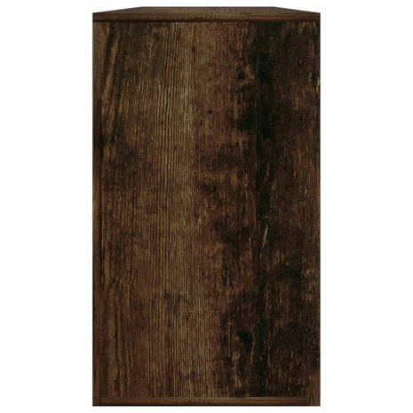 Schoenenbank 80x24x45 cm bewerkt hout gerookt eiken 8720286946152 7