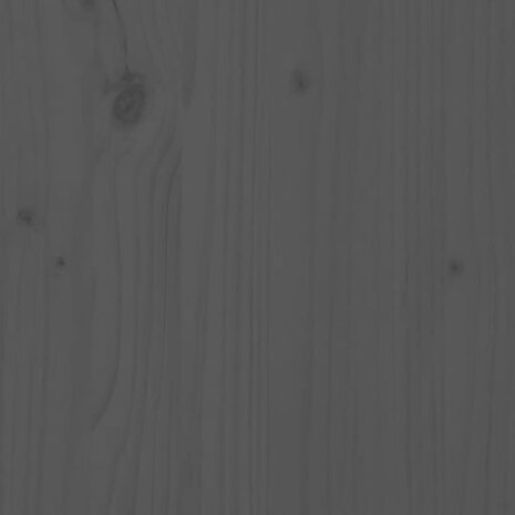 Schoenenbank 110x38x45,5 cm massief grenenhout grijs 8720286922675 7