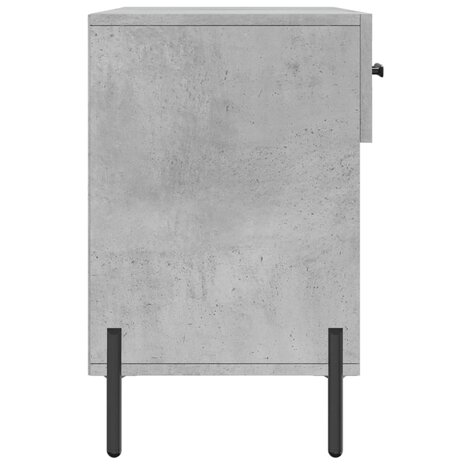 Schoenenbank 102x35x55 cm bewerkt hout betongrijs 8720845442323 7