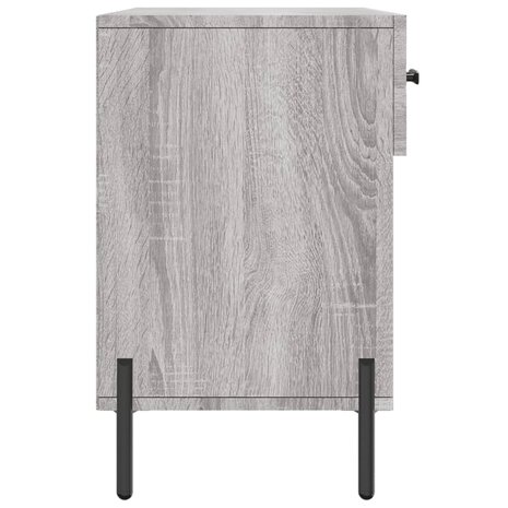 Schoenenbank 102x35x55 cm bewerkt hout grijs sonoma eikenkleur 8720845442347 7