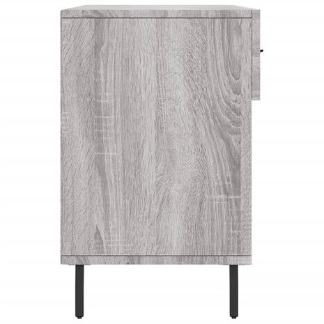 Schoenenbank 102x35x55 cm bewerkt hout grijs sonoma eikenkleur 8720845442422 7