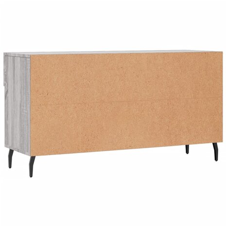 Schoenenbank 102x35x55 cm bewerkt hout grijs sonoma eikenkleur 8720845442422 8