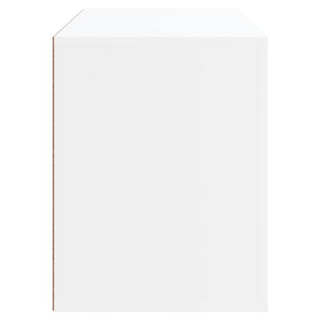 Schoenenkast 80x35x45 cm bewerkt hout wit 8720287221968 6