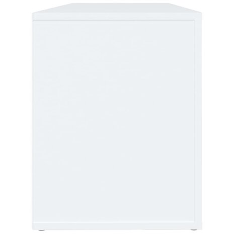 Schoenenkast 100x35x45 cm bewerkt hout wit 8720287223245 6