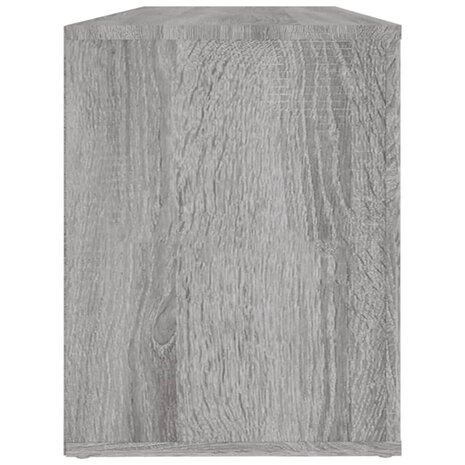 Schoenenkast 100x35x45 cm bewerkt hout grijs sonoma 8720287223306 6