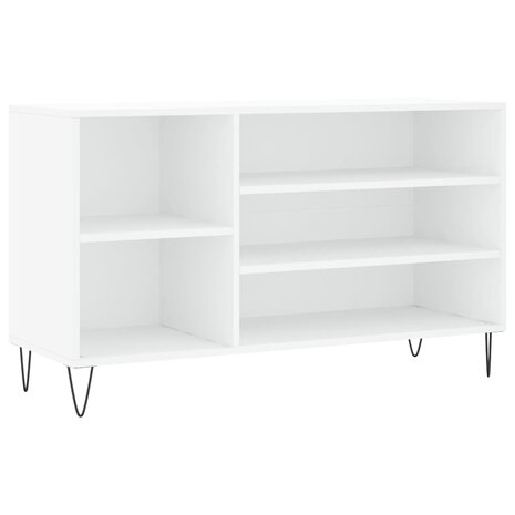 Schoenenkast 102x36x60 cm bewerkt hout wit 8721012114517 2