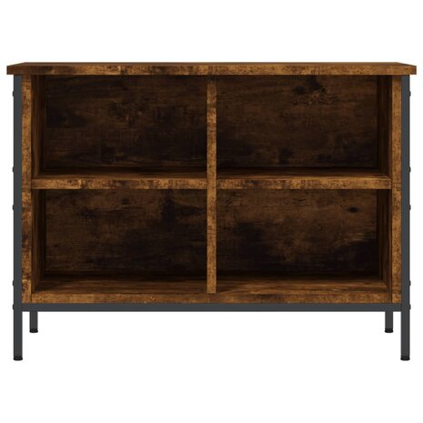 Schoenenkast 69x35x50 cm bewerkt hout gerookt eikenkleurig 8720845774523 4