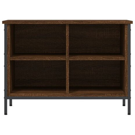 Schoenenkast 69x35x50 cm bewerkt hout bruin eikenkleur 8720845774547 4
