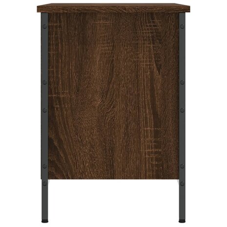 Schoenenkast 69x35x50 cm bewerkt hout bruin eikenkleur 8720845774547 5