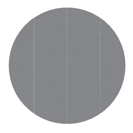 Zwembadgrondzeil Ø458 cm polyester geotextiel lichtgrijs 8720845773946 2