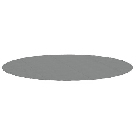Zwembadgrondzeil Ø458 cm polyester geotextiel lichtgrijs 8720845773946 3
