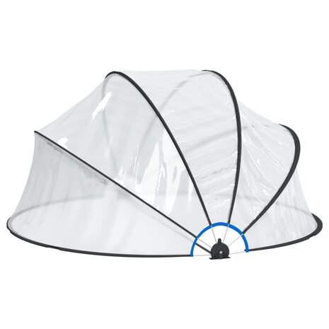 Zwembadoverkapping rond 315x158 cm PVC 8720845754457 3