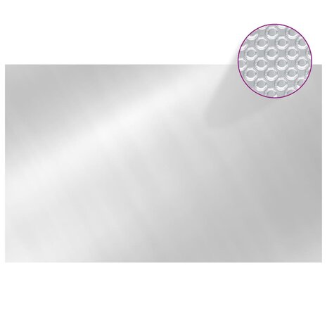 Zwembadhoes rechthoekig 800x500 cm PE zilverkleurig 8720286154892 2