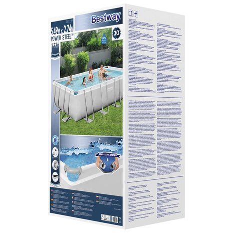 Bestway Power Steel Zwembadset rechthoekig 549x274x122 cm 8721012051911 9