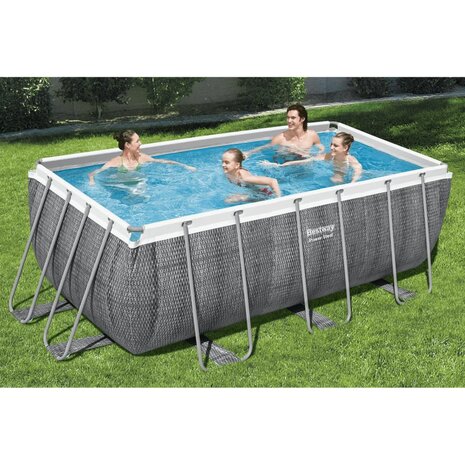 Bestway Power Steel Zwembadset rechthoekig 412x201x122 cm 8721012052246 1