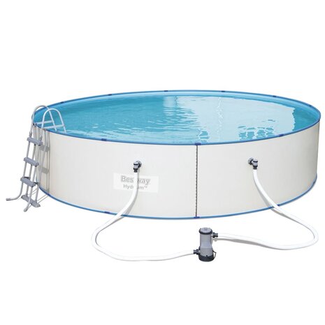Bestway Hydrium Zwembadset rond 460x90 cm stalen frame 6942138955859 2