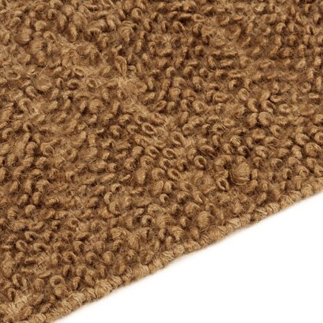 Vloerkleed lussenpool handgemaakt 200x300 cm jute en katoen 8720287071228 8