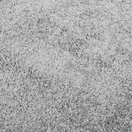 Vloerkleed PAMPLONA shaggy hoogpolig modern Ø 80 cm grijs 8721012228665 9