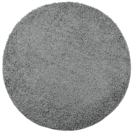 Vloerkleed PAMPLONA shaggy hoogpolig modern Ø 80 cm groen 8721012229105 2