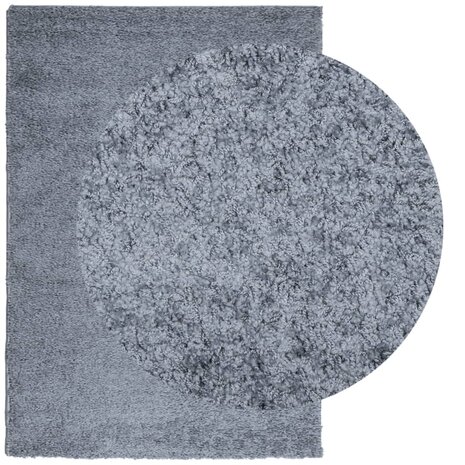 Vloerkleed PAMPLONA shaggy hoogpolig modern 120x170 cm blauw 8721012229235 3