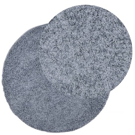 Vloerkleed PAMPLONA shaggy hoogpolig modern Ø 80 cm blauw 8721012229327 3