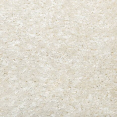Vloerkleed ISTAN hoogpolig glanzend 100x200 cm crèmekleurig 8721012232648 9