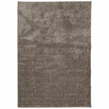 Vloerkleed ISTAN hoogpolig glanzend 120x170 cm grijs 8721012232778 2