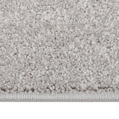 Vloerkleed kortpolig 80x150 cm lichtgrijs 8720286848500 3