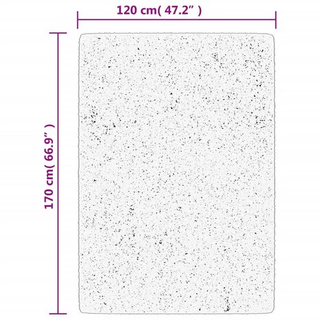 Vloerkleed OVIEDO laagpolig 120x170 cm antracietkleurig 8721012230699 10