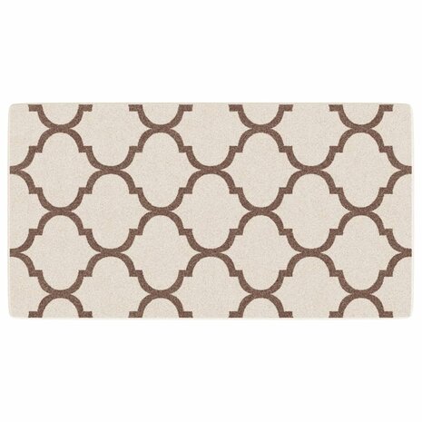 Vloerkleed voor binnen buiten laagpolig 80x150 cm meerkleurig 8721102649493 2