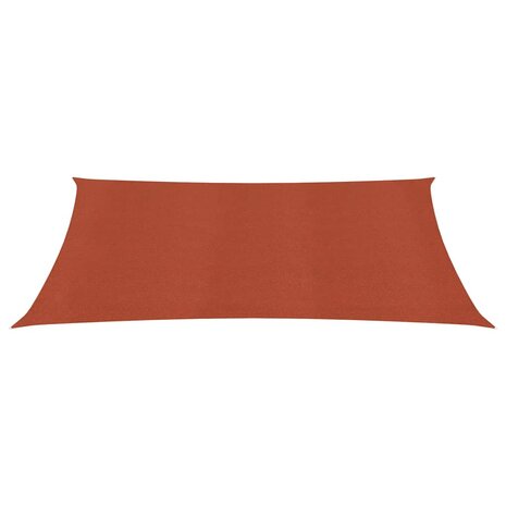 Zonnezeil 160 g/m² 2x3 m HDPE terracottakleurig 8720286099001 2