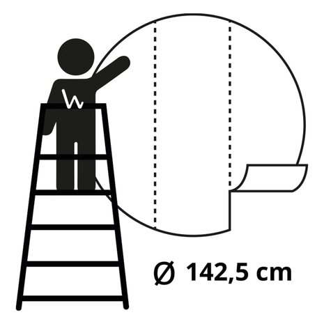 WallArt Behangcirkel The Night Watch 142,5 cm 8719992629053 6