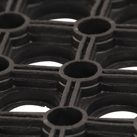 Deurmat rechthoekig 40x60 cm rubber 8721012224599 3