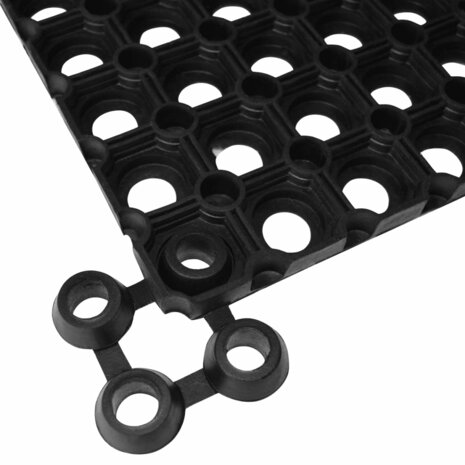 Deurmat rechthoekig 40x60 cm rubber 8721012224599 5