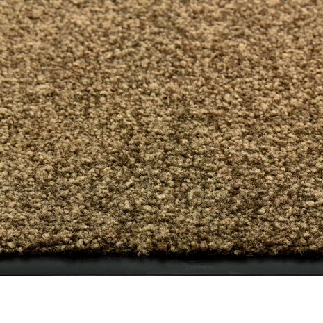 Deurmat wasbaar 40x60 cm bruin 8720286064856 3