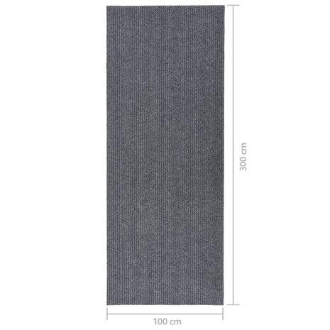 Droogloopmat 100x300 cm grijs 8720286333709 7