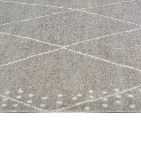 Keukenmat wasbaar geruit 60x180 cm fluweel 8720845917869 4