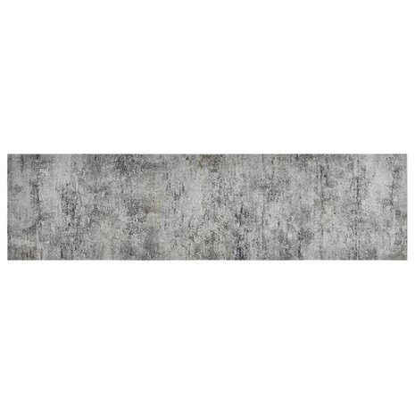 Keukenmat wasbaar betonprint 45x150 cm fluweel 8720845917913 2