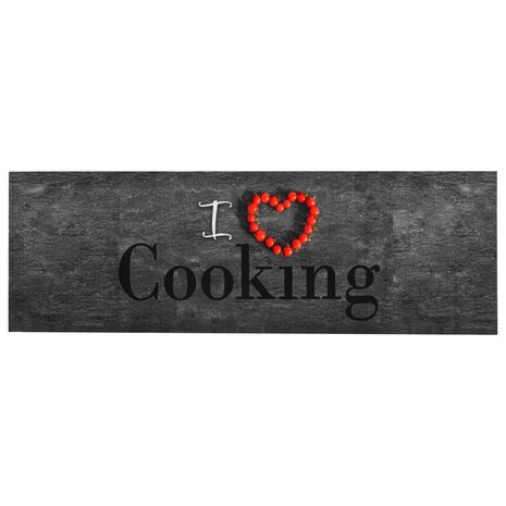 Keukenmat wasbaar Cooking 60x180 cm 8720286065242 2