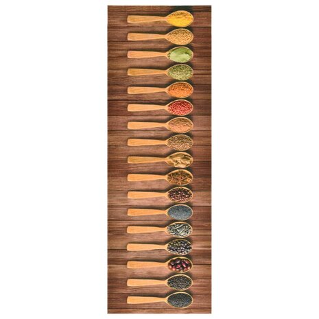 Keukenmat wasbaar Spoon 45x150 cm 8720286065297 1