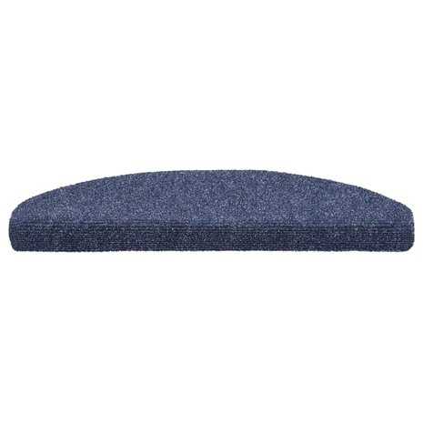 Trapmat zelfklevend 65x21x4 cm naaldvilt blauw 15-delig 8718475584995 4