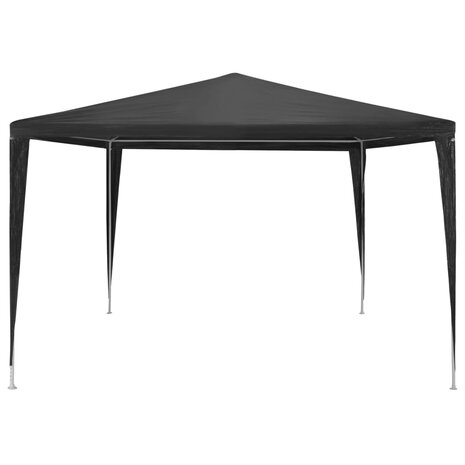 Partytent 3x3 m PE antraciet 8718475709275 3
