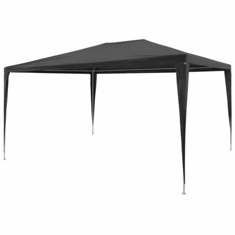 Partytent 3x4 m PE antraciet 8718475709282 1