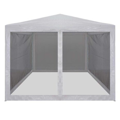Partytent met 4 mesh zijwanden 3x3 m 8718475709497 2