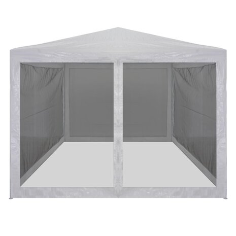 Partytent met 4 mesh zijwanden 4x3 m 8718475709503 2