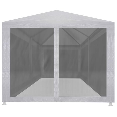 Partytent met 6 mesh zijwanden 6x3 m 8718475709510 2